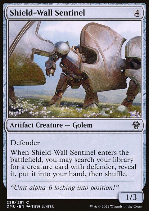 Shield-Wall Sentinel